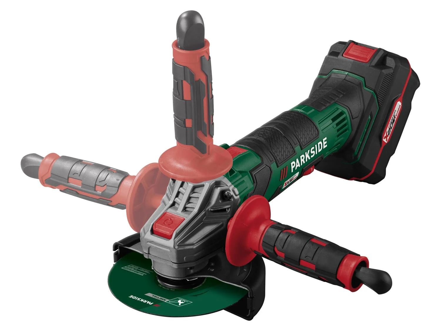 Set meuleuse d'angle sans fil PWSA 20-Li D4 + batterie + chargeur, 20 V - Image 4