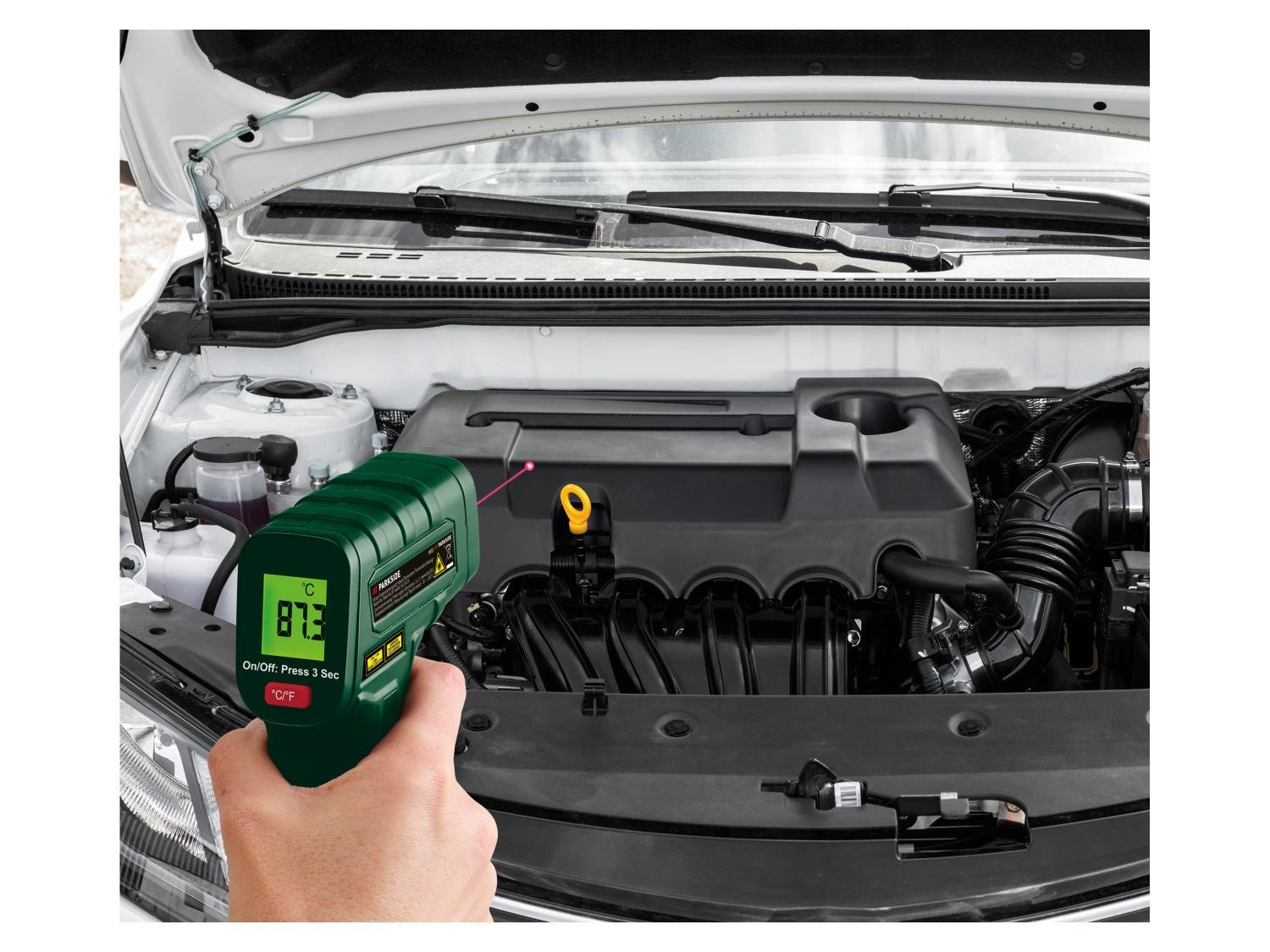 Humidimètre bois/matériaux PBHM A1 ou Thermomètre infrarouge PITM A1 - Image 8