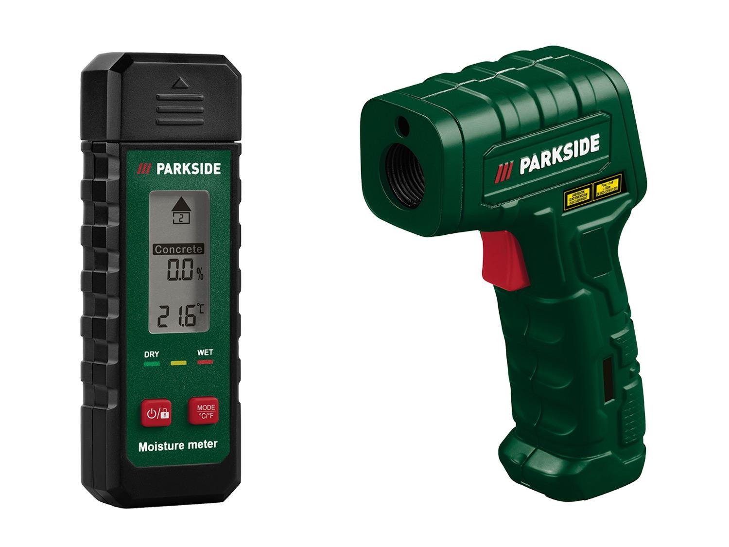 Humidimètre bois/matériaux PBHM A1 ou Thermomètre infrarouge PITM A1