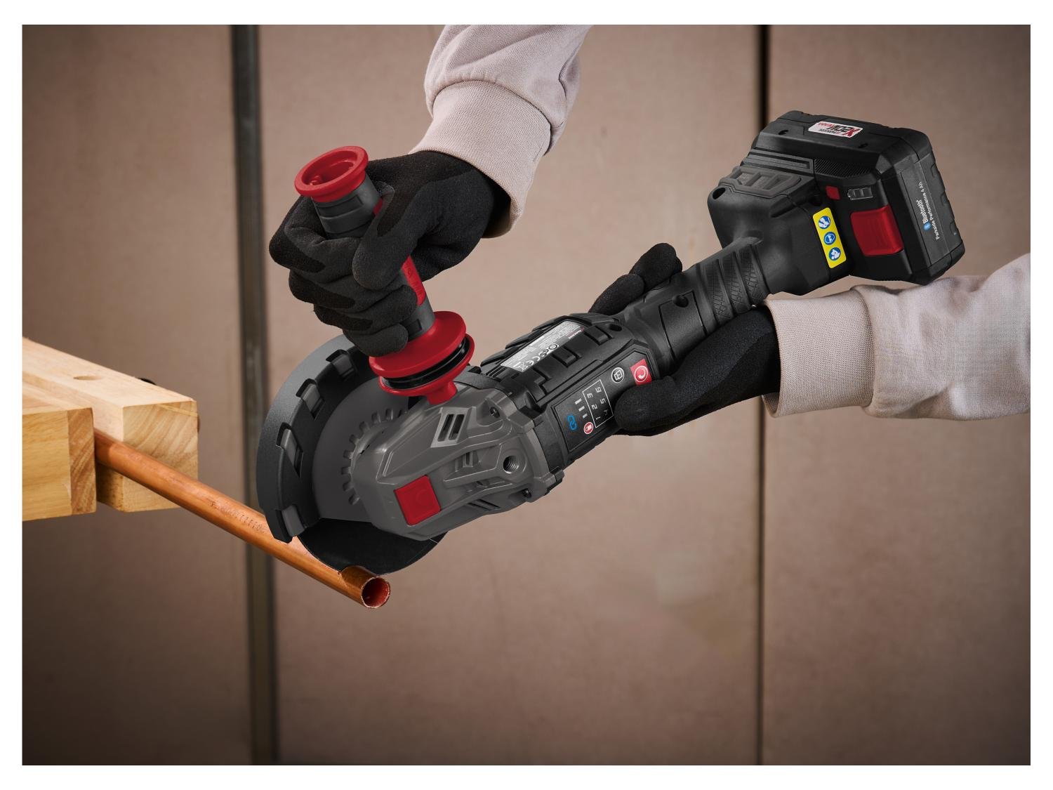 Set meuleuse d’angle sans fil PWSAP 20-Li F6 + batterie + chargeur, 20 V - Image 10